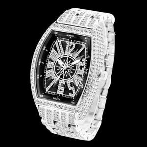 NEW! Luxury Star Sky Fully Diamond Hip Hop Bling Iced Out Watch